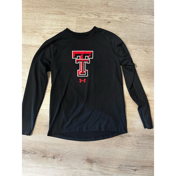 Boys Texas Tech Under Armour long sleeve tshirt size XL - Picture 1 of 5